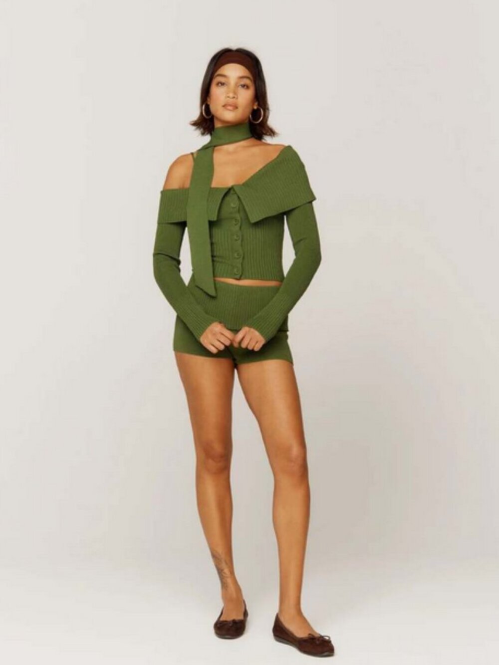 One Love One Shoulder Sweater